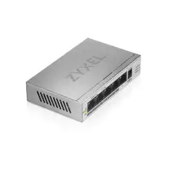 Суич ZyXEL GS1005-HP, 5-портов гигабитов неуправляем PoE+, 60W                          