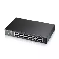 Суич ZyXEL GS1915-24E, 24-портов, Gigabit, Управляем, Монтаж в шкаф                          