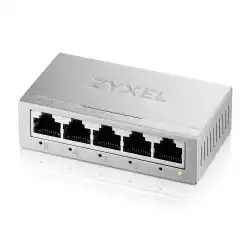 Суич ZYXEL GS-105B v5, 5 портов, Gigabit, метален корпус                          