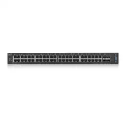 Суич ZYXEL XGS2210-52, 48 портов Gigabit, управляем L3, 4xSFP за монтаж в шкаф                          