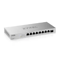 Суич ZyXEL XMG-108, 8 портов 2,5Gb + 1xSFP+, неуправляем                          