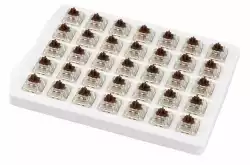 Суичове за механична клавиатура Keychron Cherry MX, Brown, RGB, Switch Set 35 броя                          
