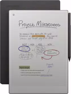 Таблет reMarkable Paper Pro 11.8", с включен стилус Marker Plus, Калъф Book Folio сив                          