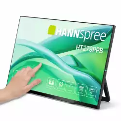 Тъч монитор HANNSPREE HT279PPB, LED, 27 inch, Wide, Full HD, HDMI, DP, Черен                          