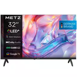 Телевизор METZ 32" 32MQH7000Z HD Ready QLED+ Google TV, Клас E