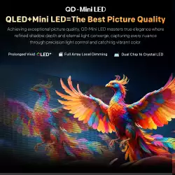 Телевизор METZ 55" 55MNH7000Z UHD 4K QD-Mini LED, Matte Screen Ultra, Google TV, Клас E