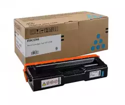 Тонер касета Ricoh SPC252E, 4000 копия, 407532, Cyan                          