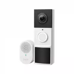 TP LINK нтелигентен видео звънец за врата Tapo D210, 2K QHD (2560×1440),160° зрителен ъгъл, microSD до 512 GB, 2.4Ghz, AI-разпознаване