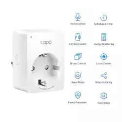 TP LINK TAPO P110 Смарт контакт  3680 W, 2.4Ghz,  таймер