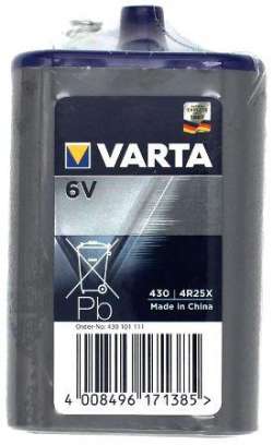 Цинк карбонова батерия  4R25 /1 бр. в опаковка/   6V 7.5Ah  VARTA Цинк карбонова батерия  4R25 /1 бр. в опаковка/   6V 7.5Ah  VARTA