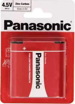 Цинк карбонова батерия GP  3R12 /1 бр. в опаковка/ блистер  4.5V PANASONIC                          