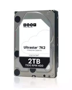 Твърд диск 3.5" 2000GB SATA3 WD (HGST) HUS722T2TALA604 Ultrastar, 128MB ,7200RPM, 1W10002 (for datacenter,NAS)