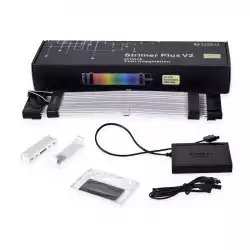Удължителни RGB кабели Lian-Li Strimer Plus V2, 24-PIN, RGB, PCIe