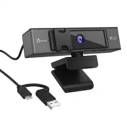 Уеб камера j5create JVCU435, 4K UltraHD, Микрофон, USB, 5x Digital Zoom, Remote Control                          