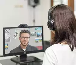 Уеб камера с микрофон LOGITECH C505e