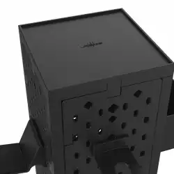 uRage модулен комплект Peg Board, монтаж на стена/маса, черен