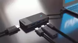 USB-C Хъб, 4 порта, RAPOO-11409                          