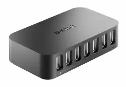 USB хъб, 7-порта, D-LINK-DUB-H7-E                          