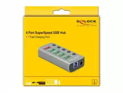 USB Хъб, 4 порта, DELOCK-63262