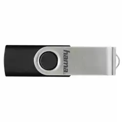 USB памет HAMA Rotate, 128GB,10 MB/s, Черен