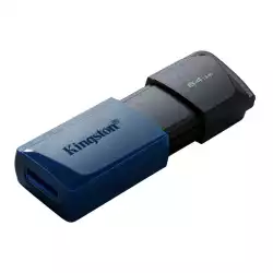 USB памет KINGSTON DataTraveler Exodia M, 64GB,USB 3.2 Gen 1, Черна                          