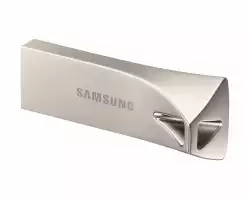 USB памет Samsung BAR Plus, 256GB, USB-A, Сребриста                          