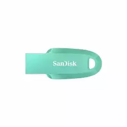 USB памет SanDisk Ultra Curve 3.2, 64GB, USB 3.1 Gen 1, Зелен