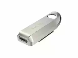 USB памет SanDisk Ultra Luxe, 64GB, USB 3.2 Gen 1, USB-C, Сребрист