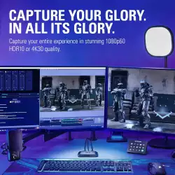 Външен кепчър ELGATO HD60 X, HDR 4K, HDMI                          