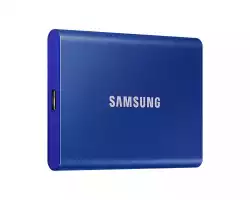 Външен SSD Samsung T7, Indigo Blue 2000GB