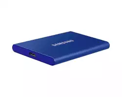 Външен SSD Samsung T7, Indigo Blue 2000GB