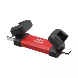 Външен SSD Silicon Power DS72 Red - 500GB
