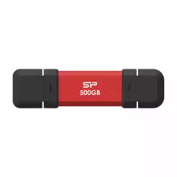 Външен SSD Silicon Power DS72 Red - 500GB