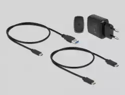 Външна стойка Delock M.2, 2 x M.2 NVMe, PCIe SSD, Функция клониране