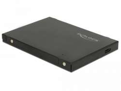Външно чекмедже Delock, За M.2 NVMe PCIe SSD, USB-C 3.1 Gen 2, 2.5″