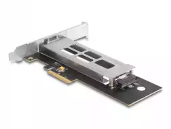 Вътрешна тава Delock, PCI Express Card за 1 x M.2 NVMe SSD - Low Profile Form Factor                          