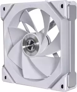 Вентилатор Lian Li Uni Fan REVERSE SL V2, 120mm, ARGB, Бял
