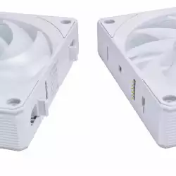 Вентилатори 3бр Lian Li UNI FAN CL Wireless ARGB PWM - 120 mm Бели + Контролер
