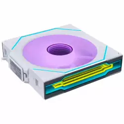Вентилатори 3бр Lian Li UNI FAN SL-INF Wireless ARGB PWM - 120 mm Бели + Контролер