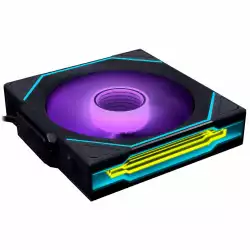 Вентилатори 3бр Lian Li UNI FAN SL-INF Wireless ARGB PWM Reverse - 120 mm Черни + Контролер