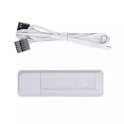 Вентилатори 3бр Lian Li UNI FAN SL Wireless ARGB PWM - 120 mm Бели + Контролер