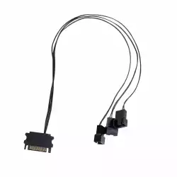 Вентилатори 3бр Lian Li UNI FAN SL Wireless LCD ARGB PWM - 120 mm Черен