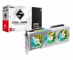 Видео карта ASRock RADEON RX 9060 XT Steel Legend 16GB OC GDDR6