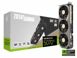 Видео карта ZOTAC GAMING RTX 5070 TI Solid SFF OC 16GB GDDR7