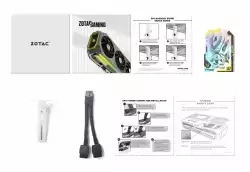 Видео карта ZOTAC GAMING RTX 5070 TI Solid Core OC White 16GB GDDR7