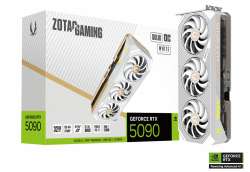 Видео карта ZOTAC GAMING RTX 5090 SOLID OC White Edition 32GB GDDR7