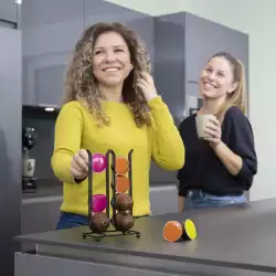 XAVAX Стойка за кафе капсули Dolce Gusto, Nespresso Vertuo, 16 капсули, 111266                          