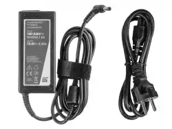 Захранване за лаптоп GREEN CELL, PRO Charger / AC Adapter 19V 3.42A 65W for Asus R510C R510L R556L X550C X550L Toshiba Satellite C650 L750 5.5mm-2.5mm                          