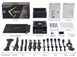 Захранващ блок Seasonic VERTEX PX-850, 850W, 80+ Platinum