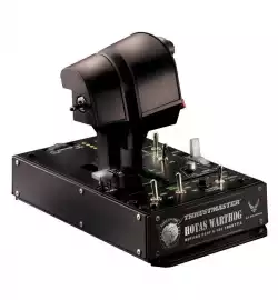 Жичен джойстик,  авиосимулатор Thrustmaster HOTAS Warthog Dual Throttles  за PC, Черен